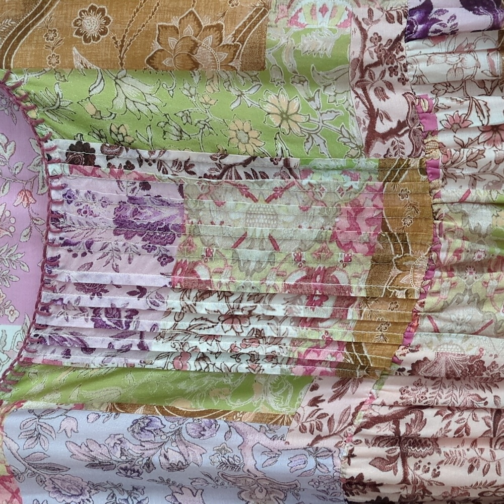 Johny Was Lightweight Lined Patchwork Bohemian Fl… - image 6